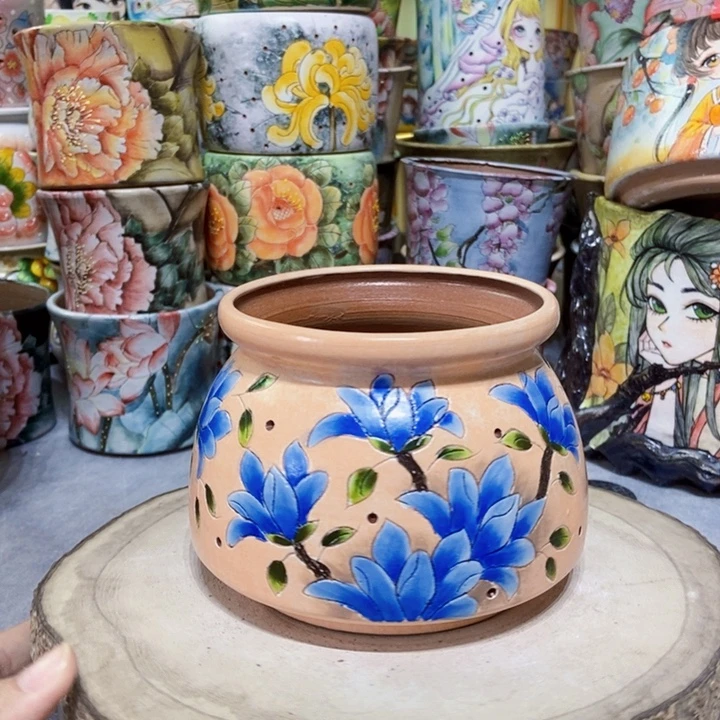 景德镇艺术手绘作品