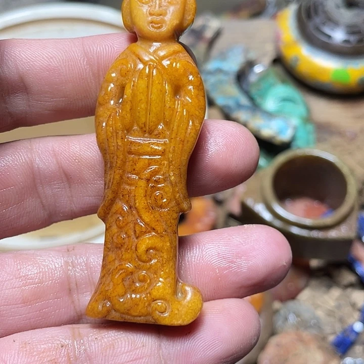 和田玉（糖玉）未镶嵌颈饰etyuiiiiii