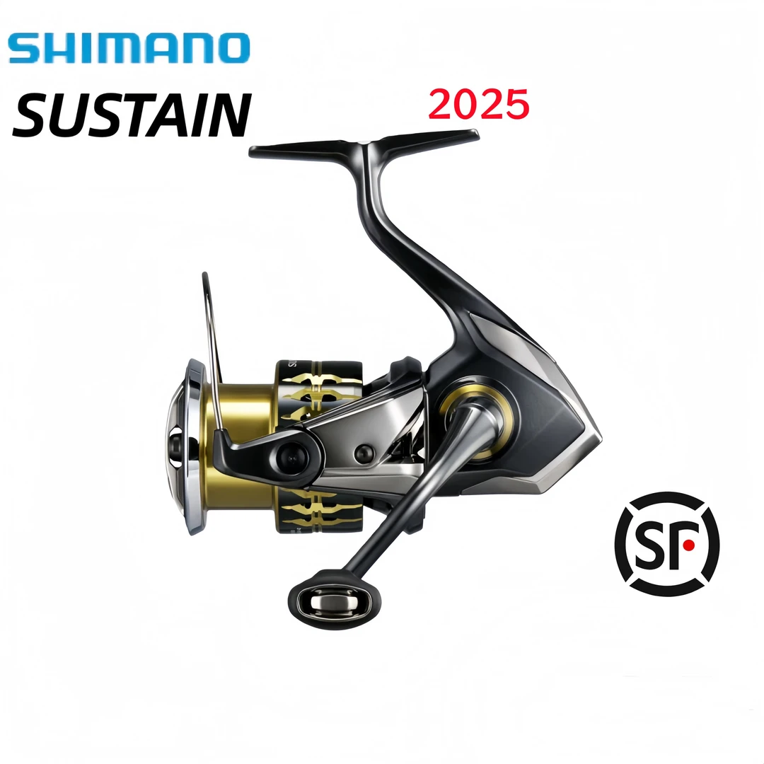 SHIMANO禧玛诺 25新款SUSTAIN 纺车轮轻量远投轮路亚轮进口渔线轮