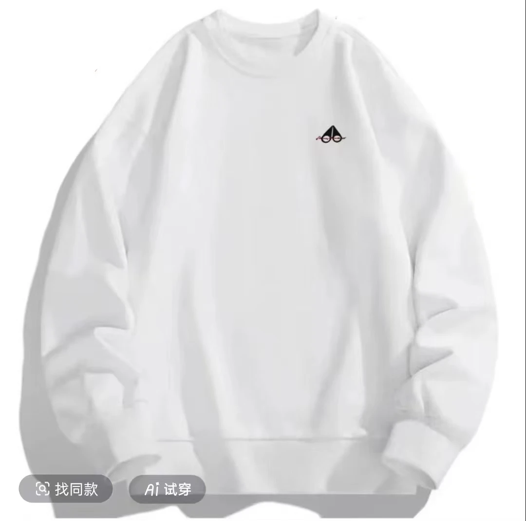 保罗【刺绣剪刀】意大利外贸高定卫衣圆领品牌高端长袖潮流