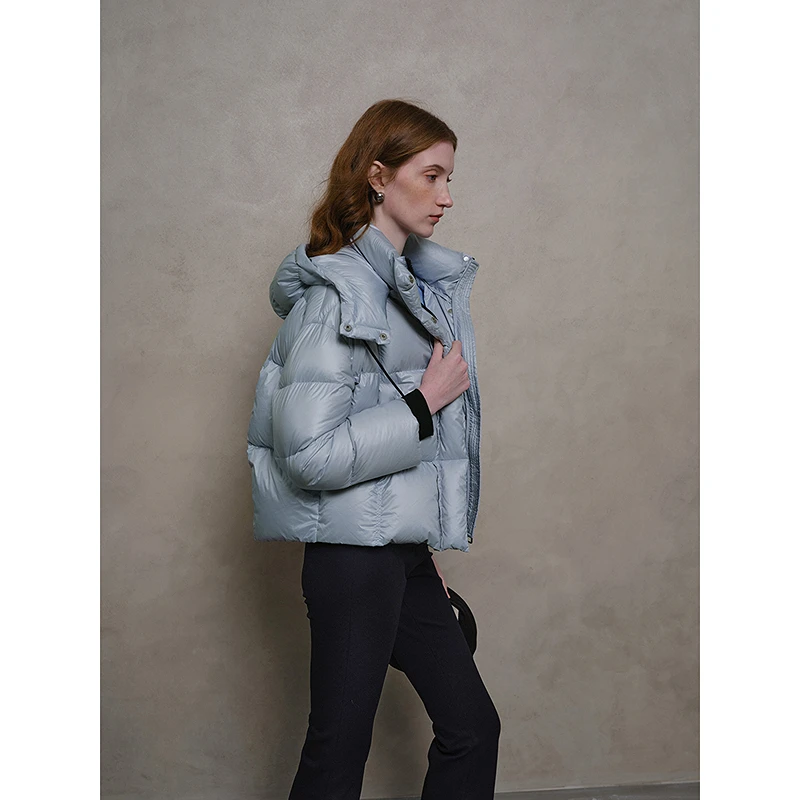 Mix Selection｜泡芙 羽绒服连帽短款三防面料面包服MSGDJW1061