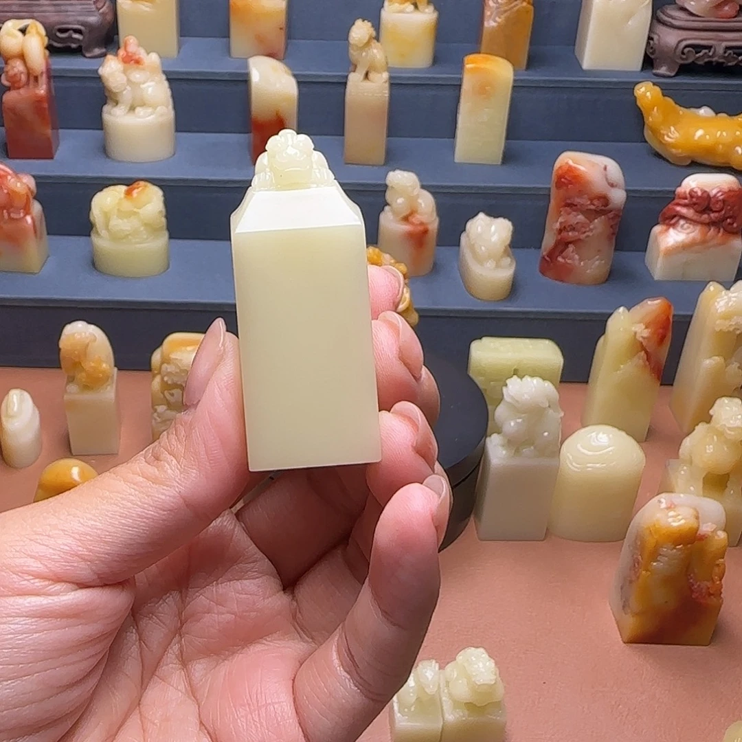 赤***法寿山石印石福建寿山石