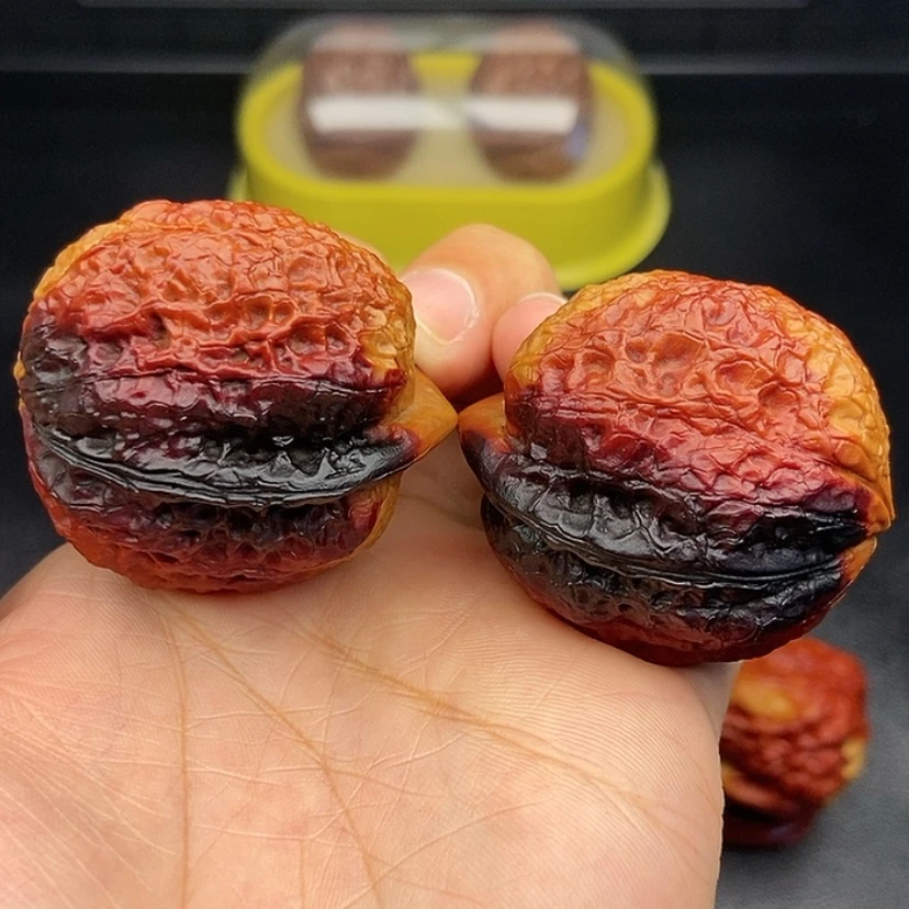 【闪购商品】把件文玩核桃41尺玄武蟾王