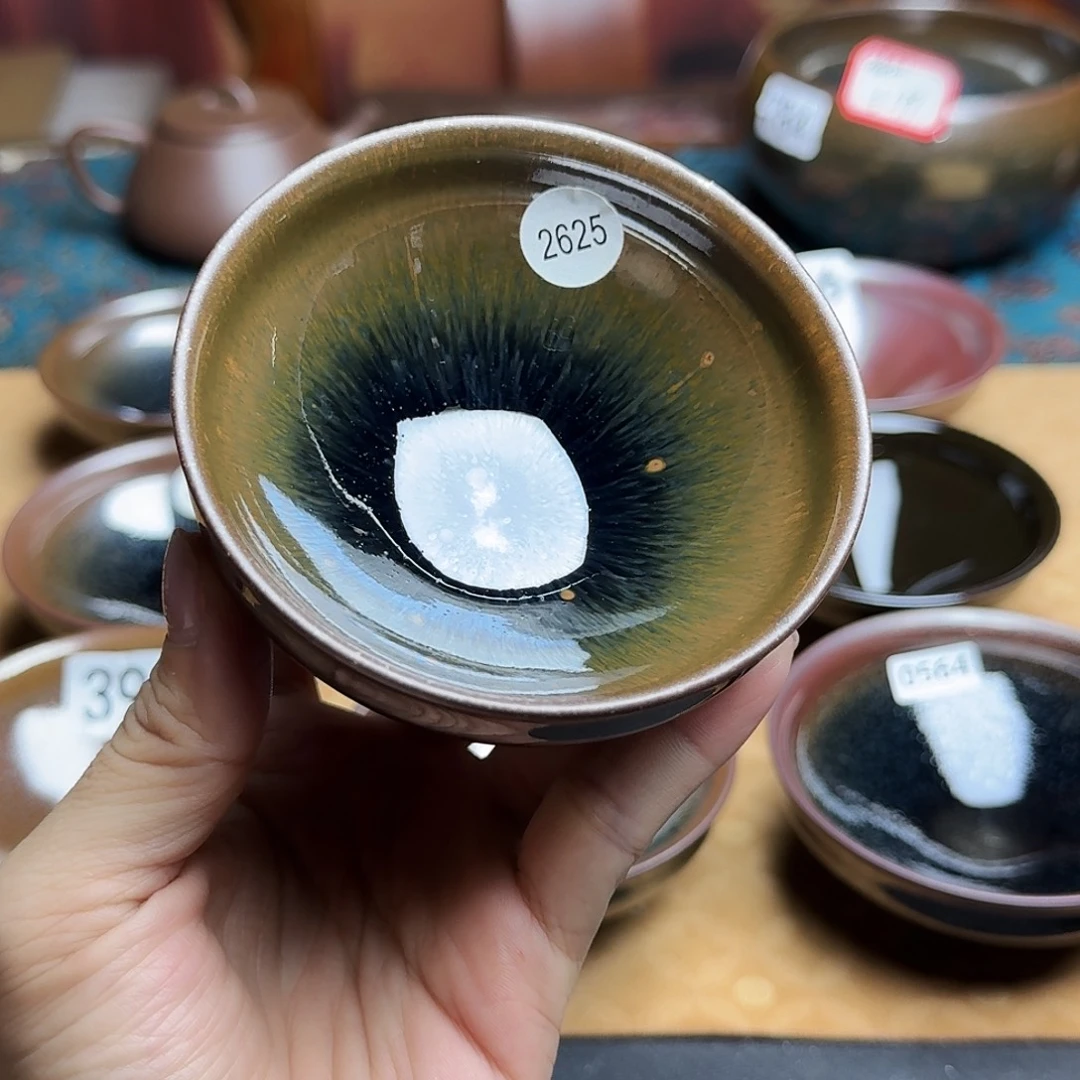 茶盏2625 柴烧·原矿釉·铁胎·手工杯
