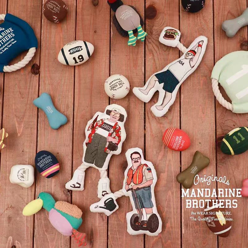 mandarine brothers狗狗玩具耐咬解闷柴犬泰迪柯基解闷宠物用品