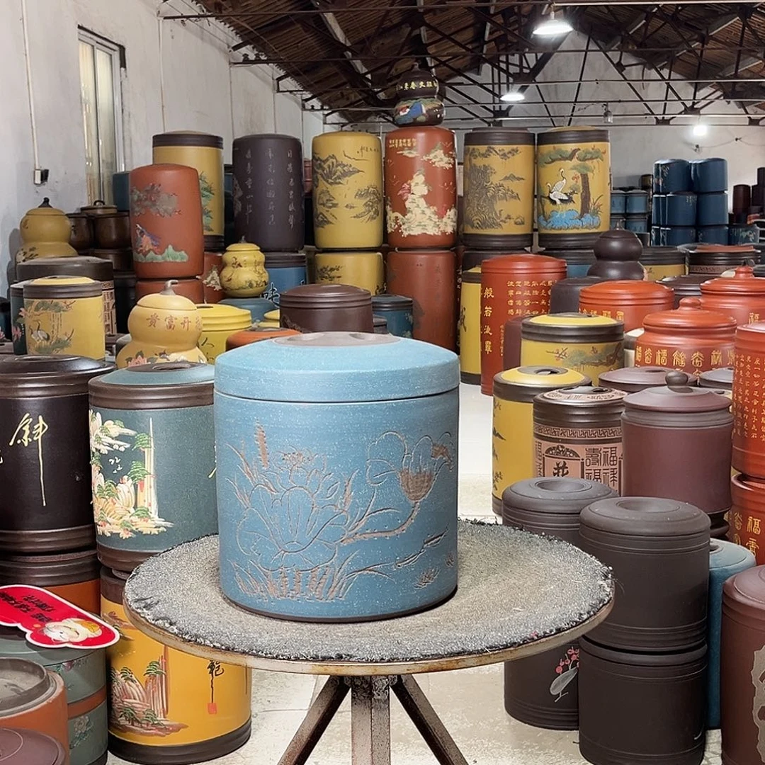 茶叶罐紫砂茶叶罐