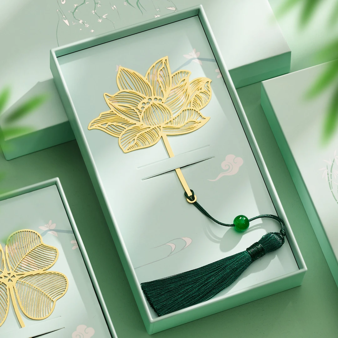 2025新款叶脉书签花束高档谢师礼送老师实用纪念礼品高颜值送礼