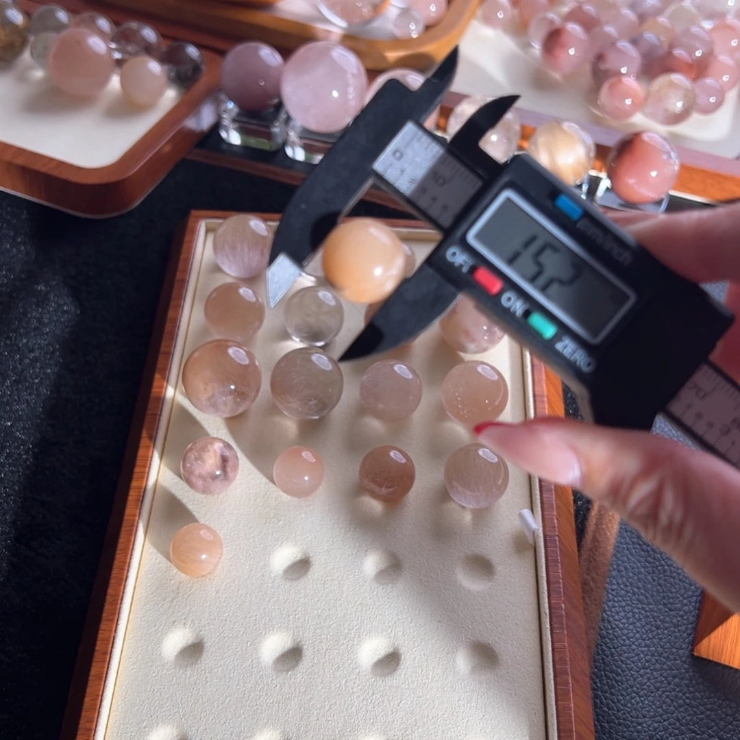 A***n水晶手链未镶嵌15.2m定制通孔不退不换