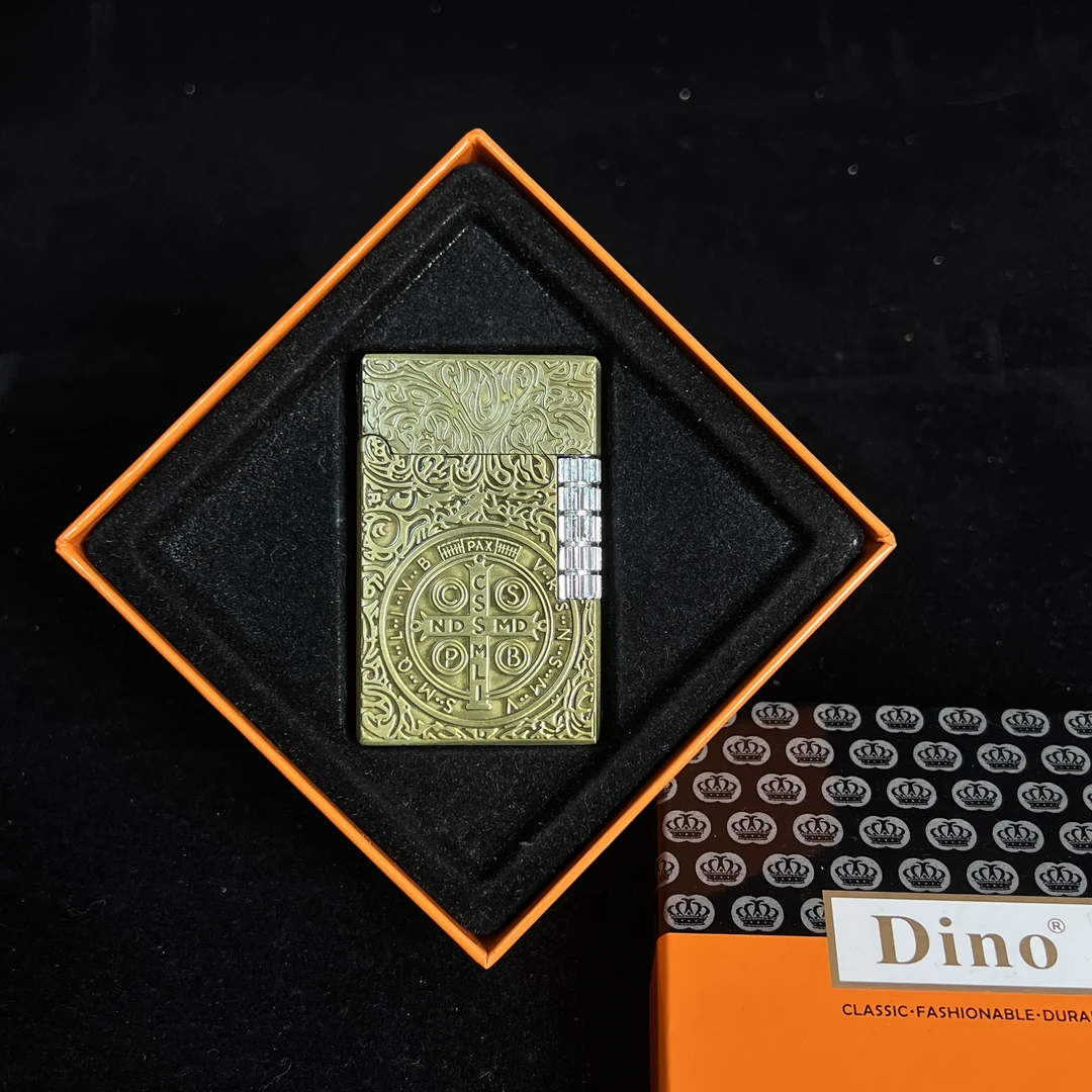 防风新款精工雕刻复古明火朗声创意打火机男朋友礼物
