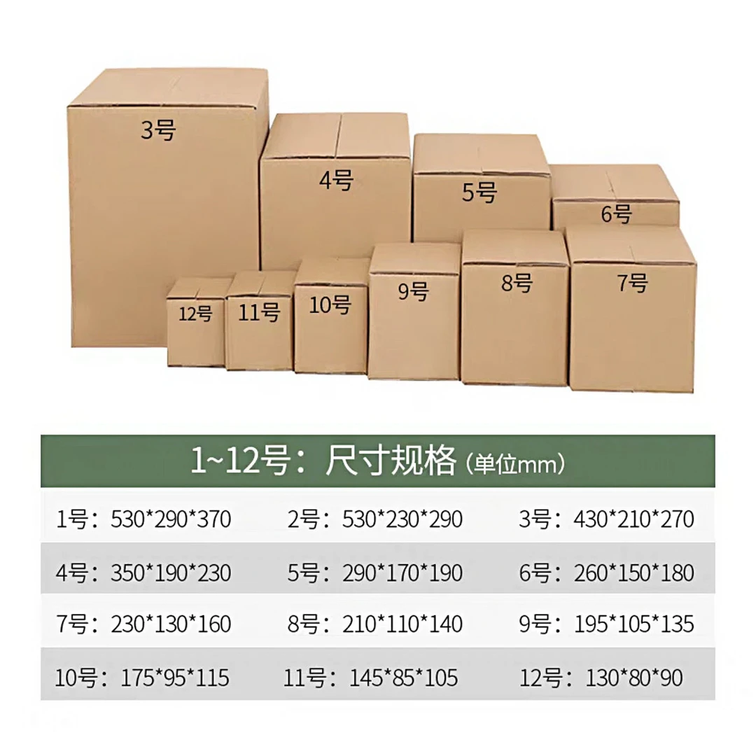 小李专属A201-A250好赞专用打包箱（按编号去拍）默认微瑕，介意勿拍