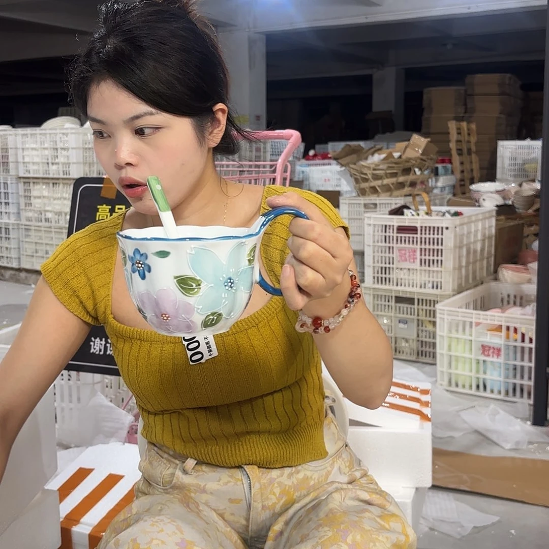 瓷微瑕陶瓷餐具釉下彩