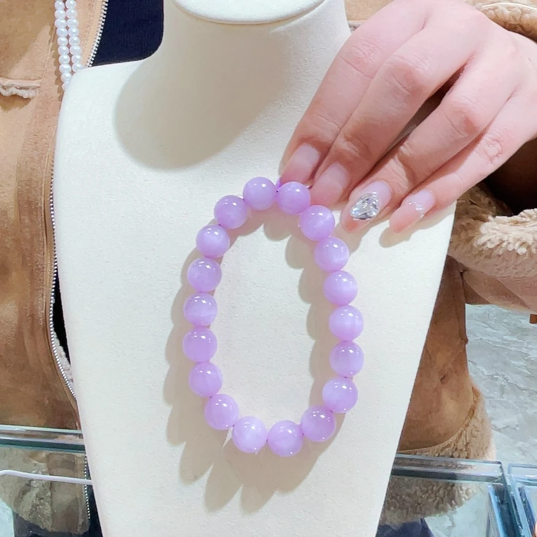 锂辉石手链未镶嵌手链