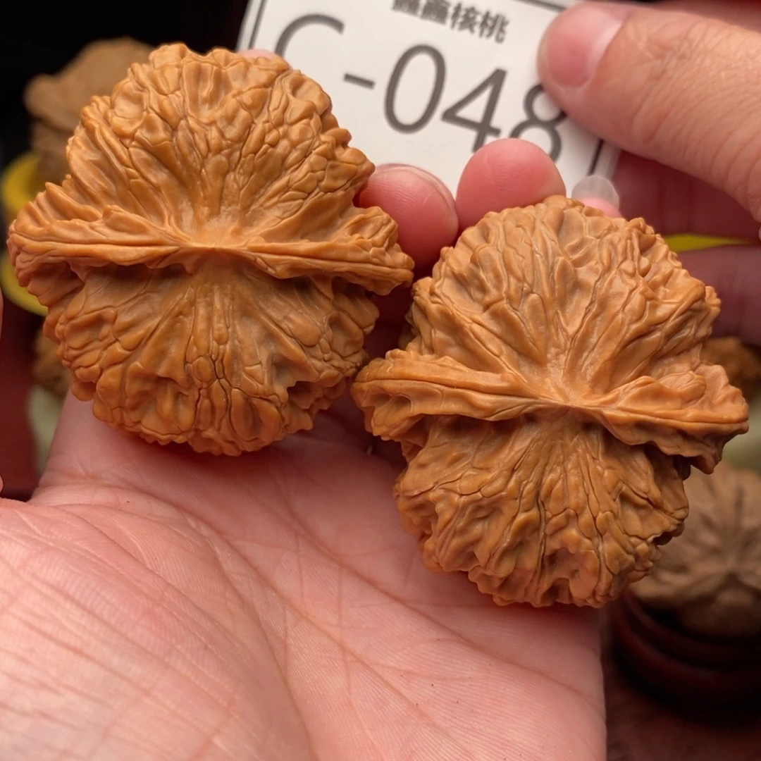 文玩核桃把件毕业苹果47