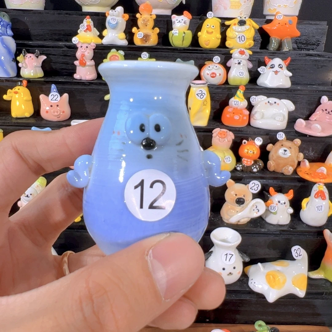 摆件纯手工制作陶瓷摆件12