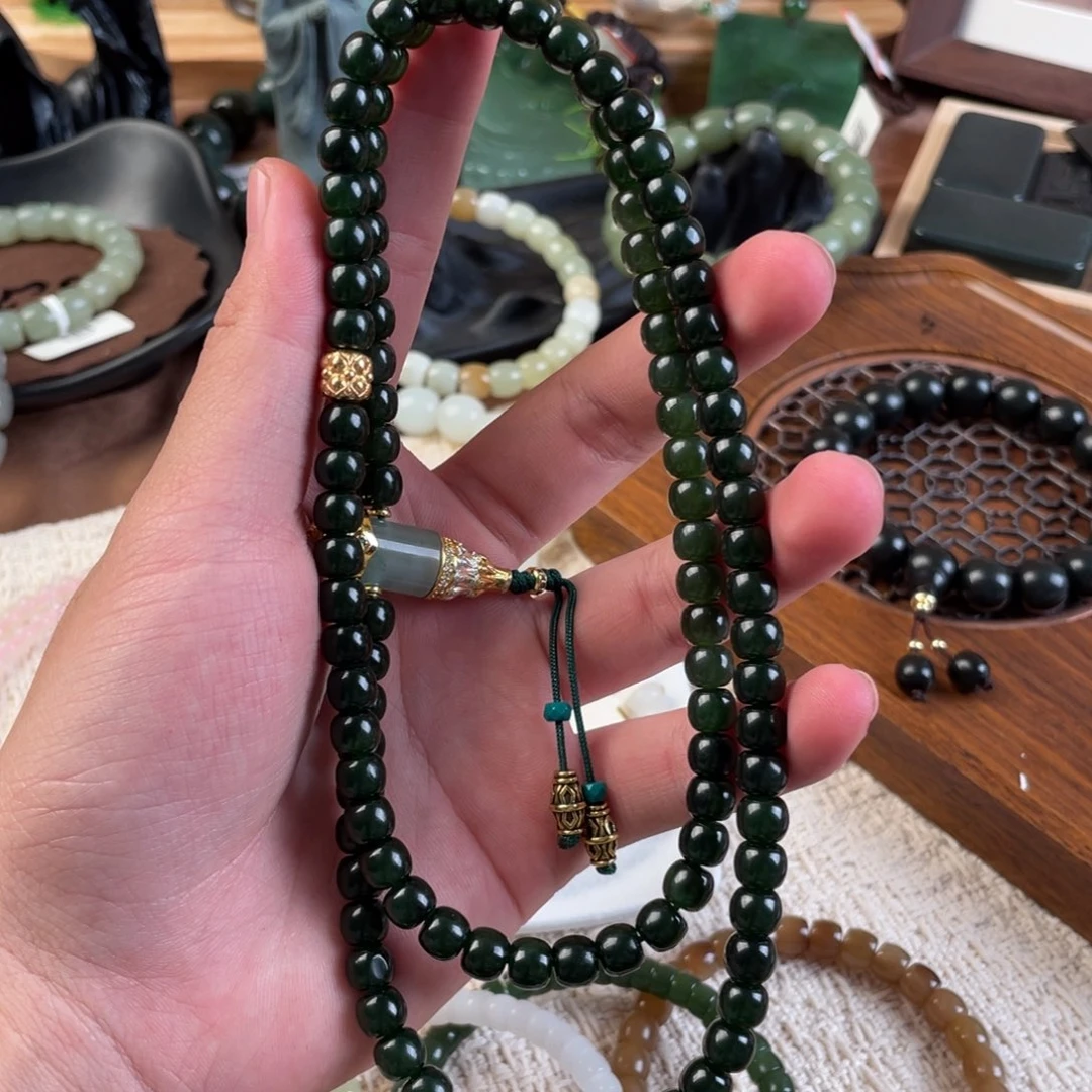 未镶嵌手串和田玉