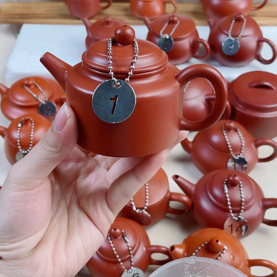 潮州朱泥壶德钟120