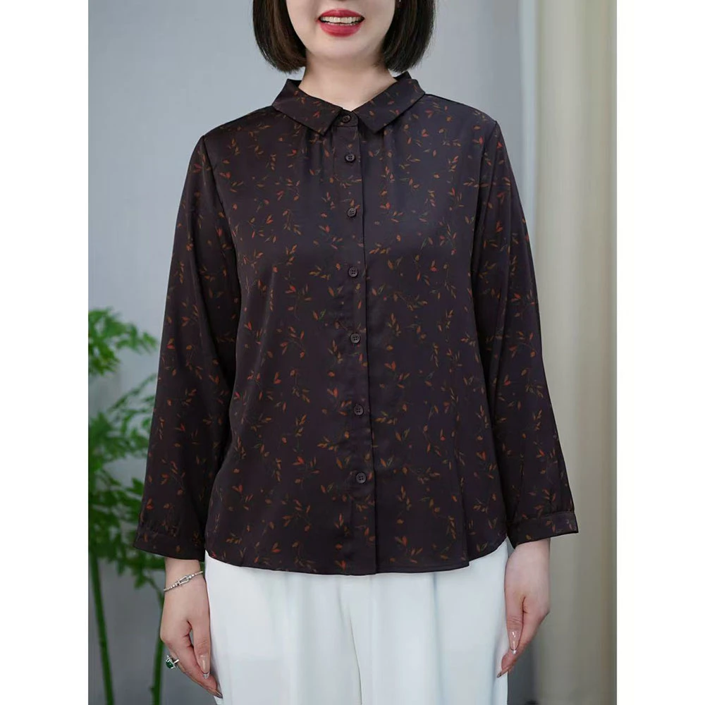 独特漂亮休闲衬衫别致气质上衣胖妹妹大码女装高级感减龄显瘦衣服