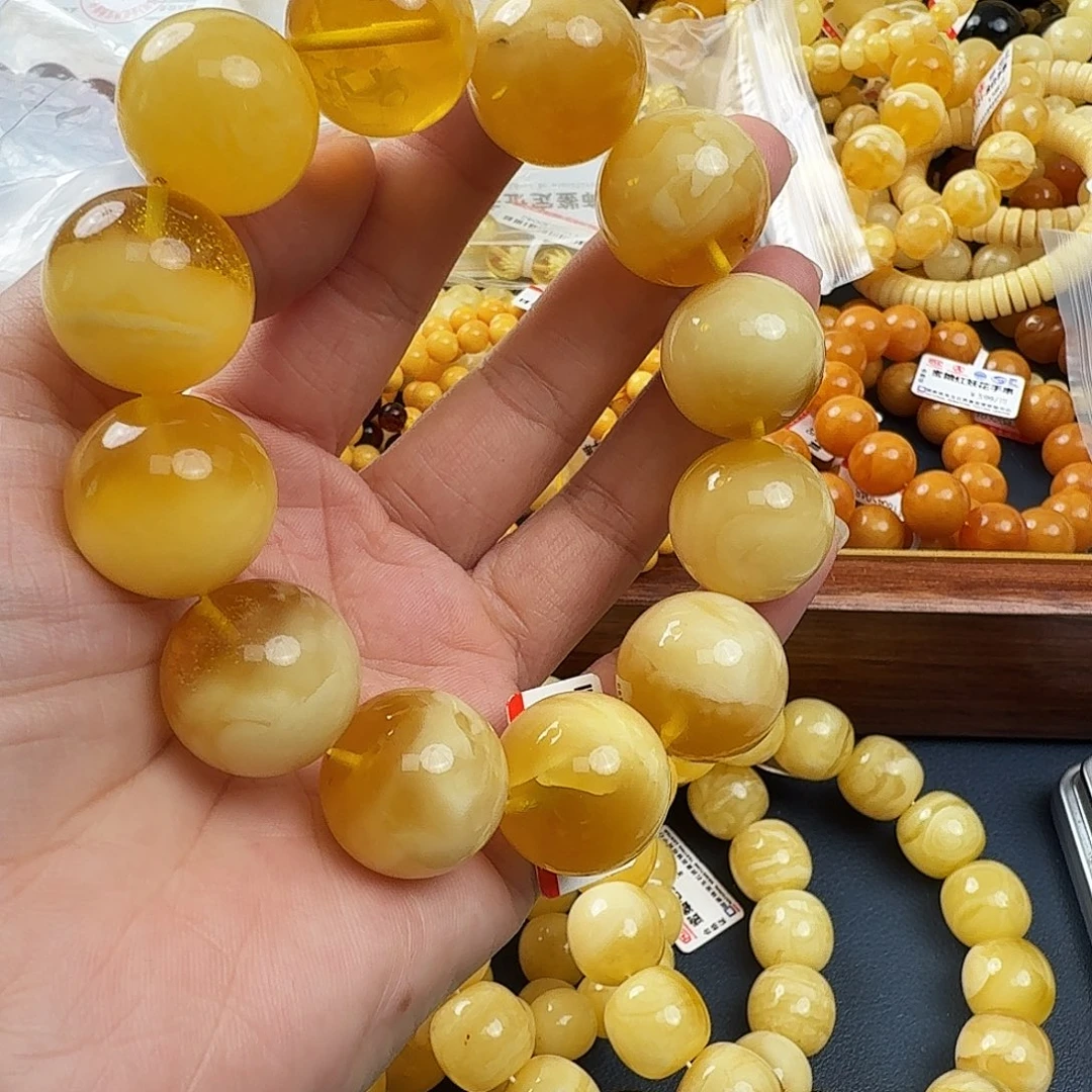 琥珀未镶嵌珠宝奇石