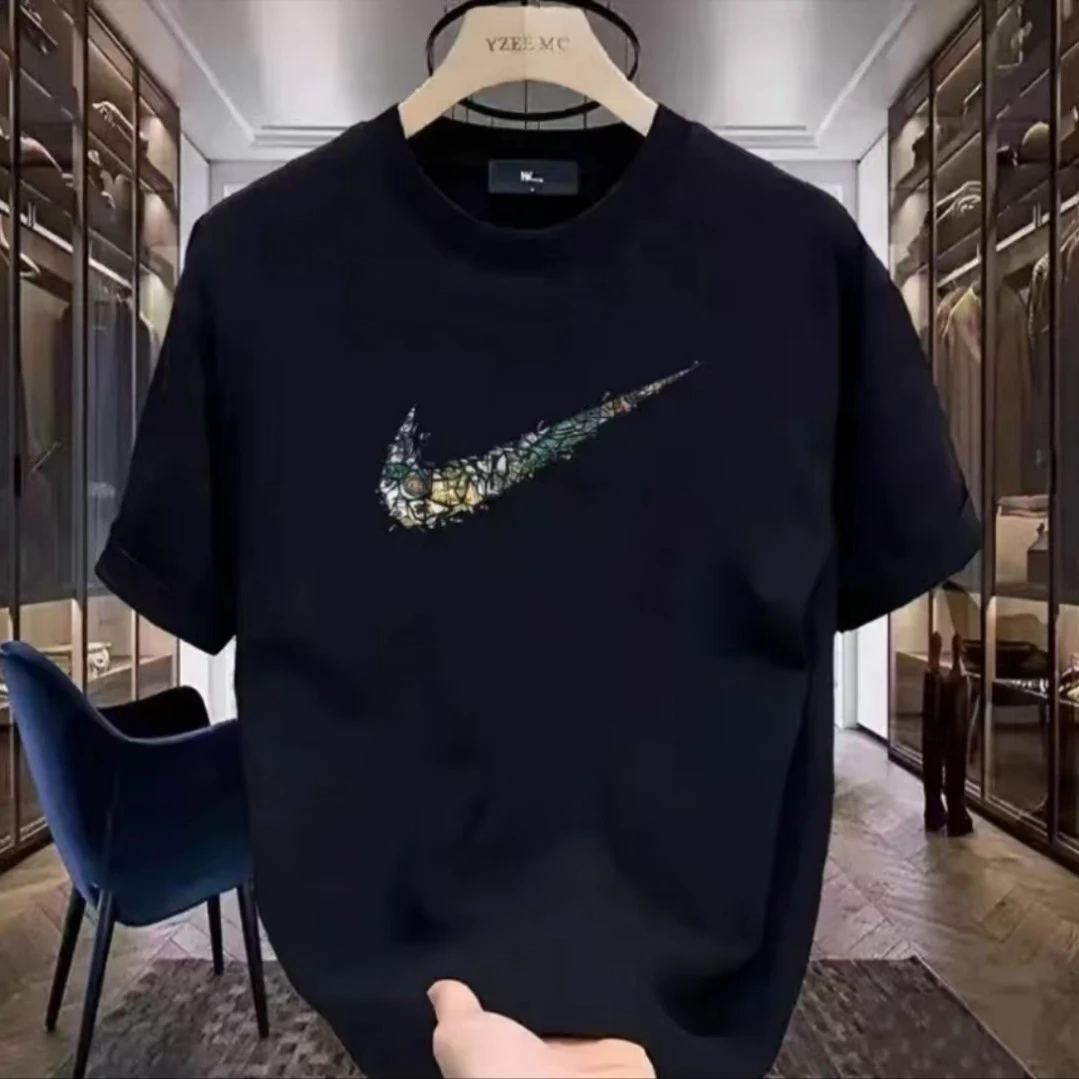 【一折粉丝福利】潮牌男女同款圆领百搭T恤