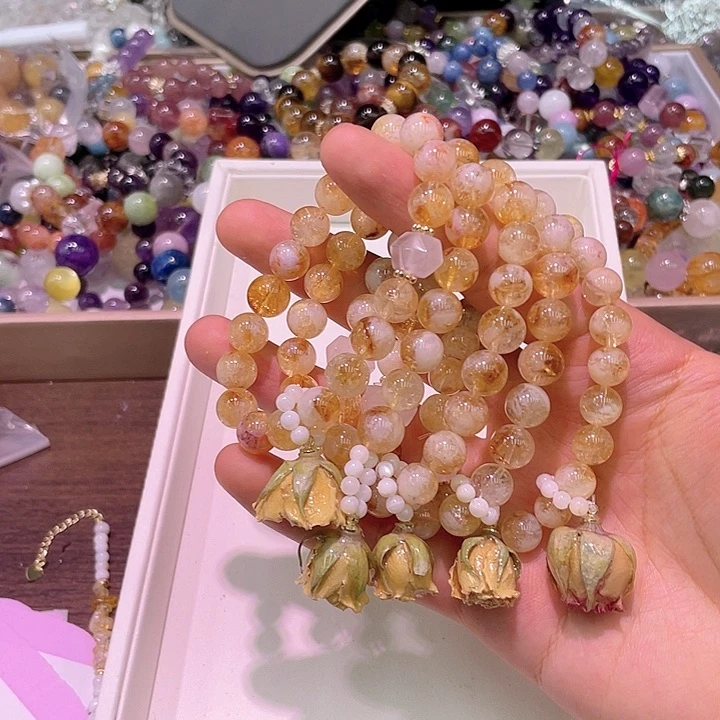 未镶嵌颈饰水晶011黄