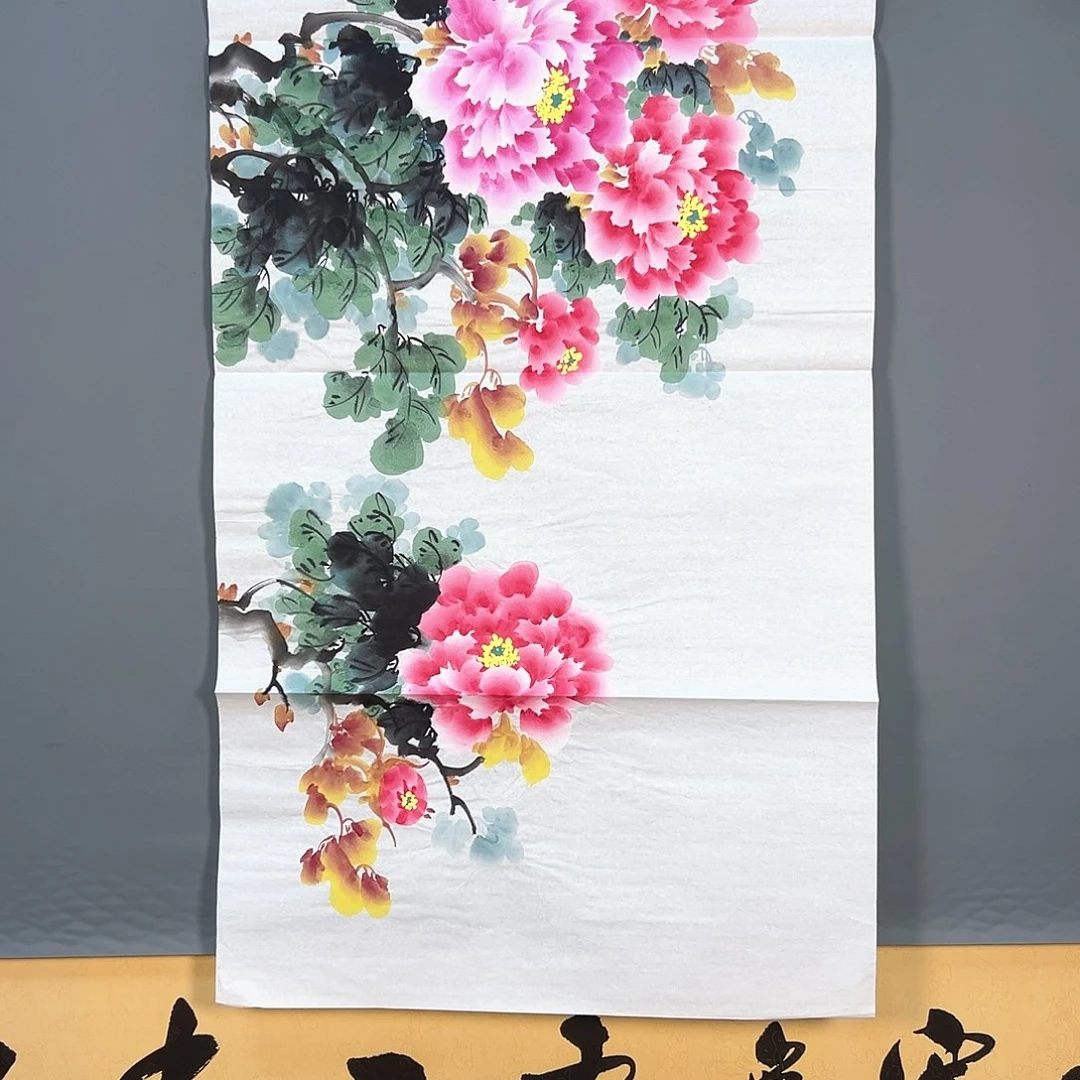 国画049 花鸟和蝴蝶都在这里