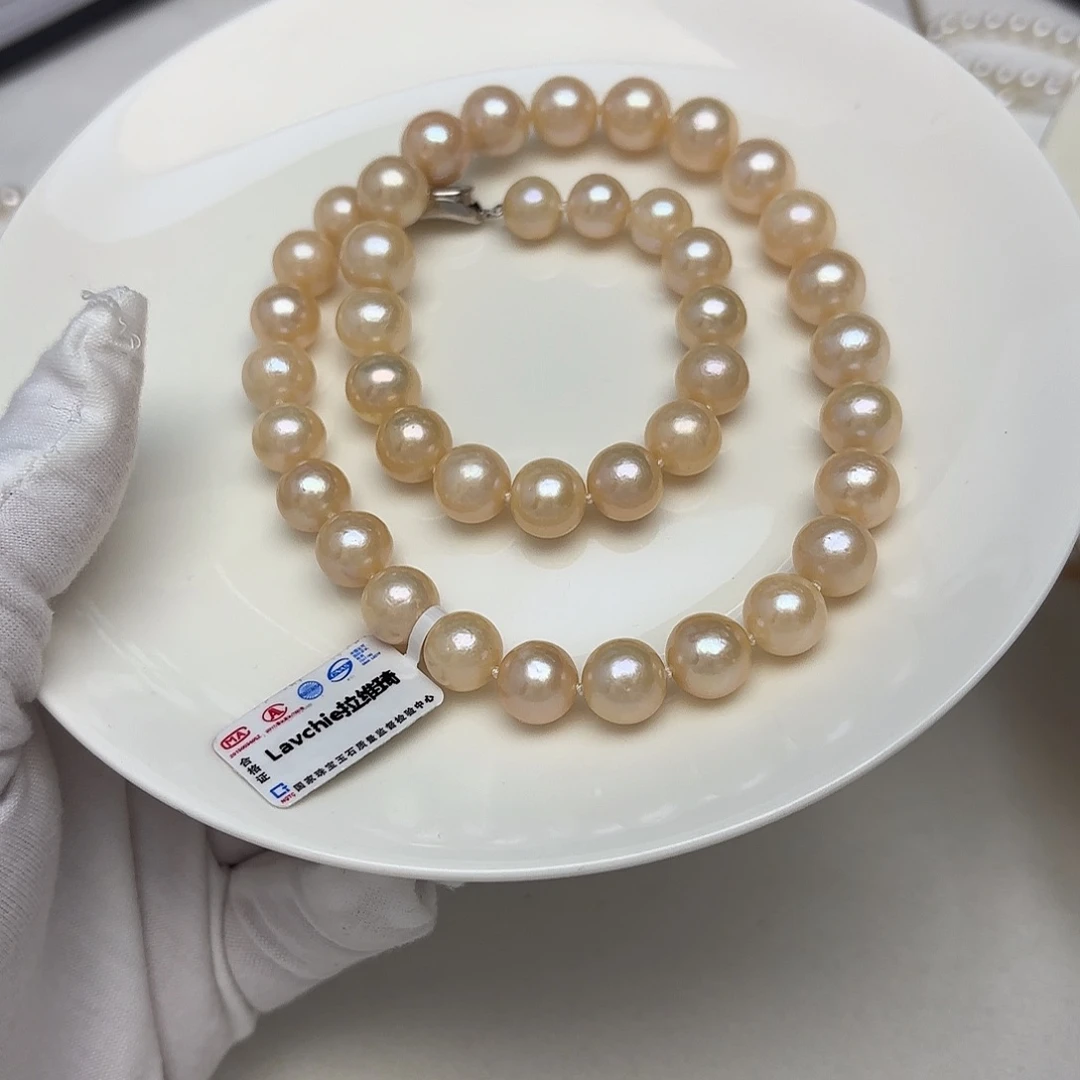 未镶嵌淡水珍珠颈饰9-11mm