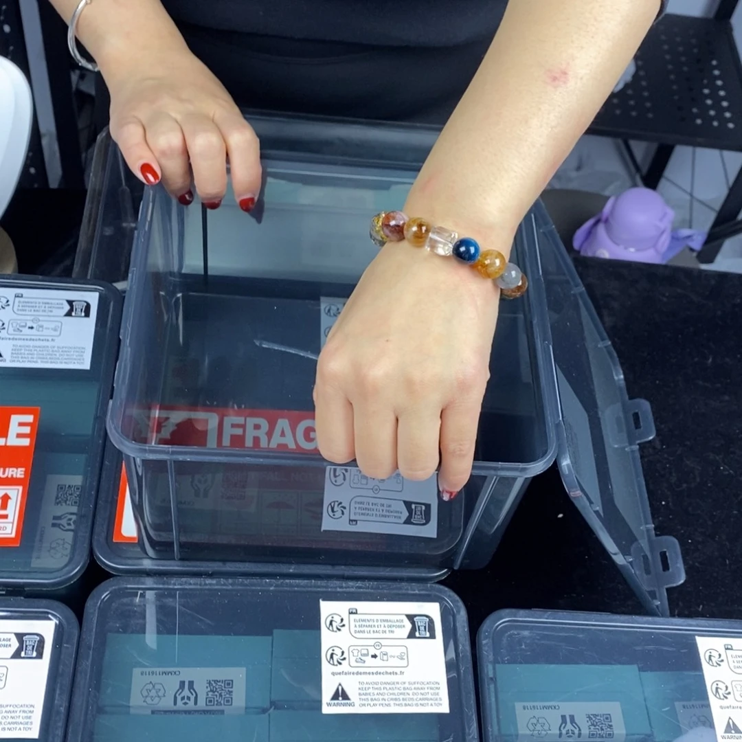 水晶手链银S925镶嵌