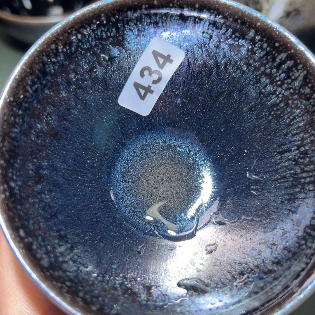 牛***儿茶盏全手工原矿原釉建盏