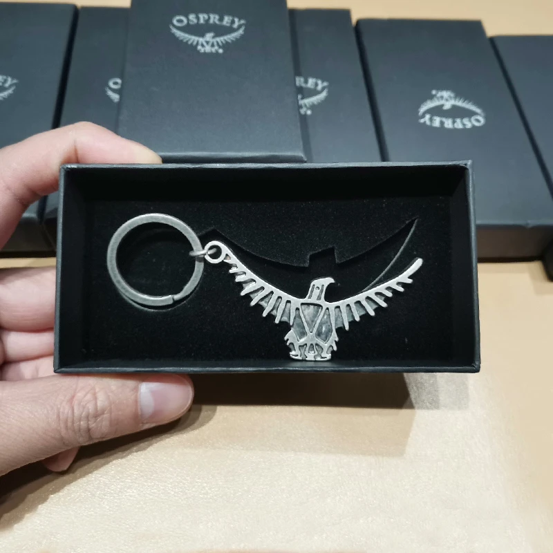 OSPREY小鹰钥匙扣户外装备包包双肩包旅行包装饰挂件开瓶器
