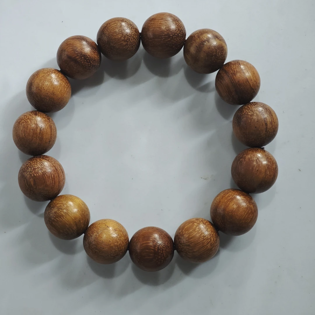 T22 桃木1.5cm圆珠手串