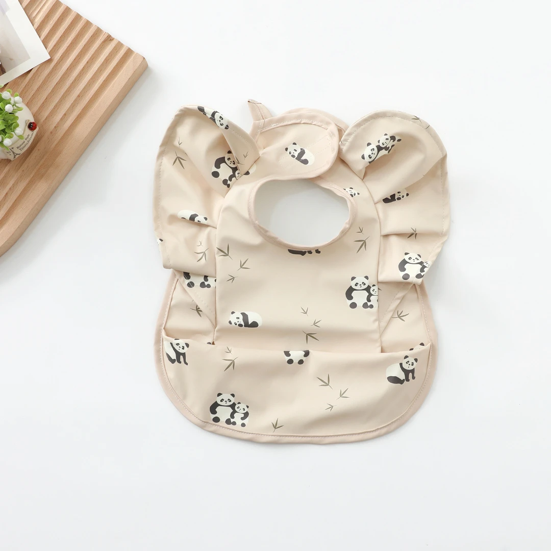 【1030】飞袖宝宝围兜婴儿辅食罩衣春夏无袖防水防脏罩衣儿童饭兜