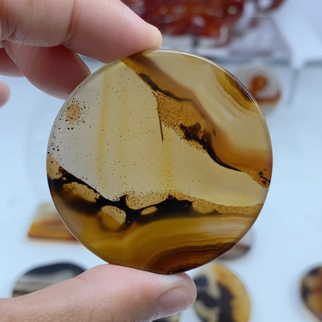 玛瑙/玉髓未镶嵌珠宝半成品