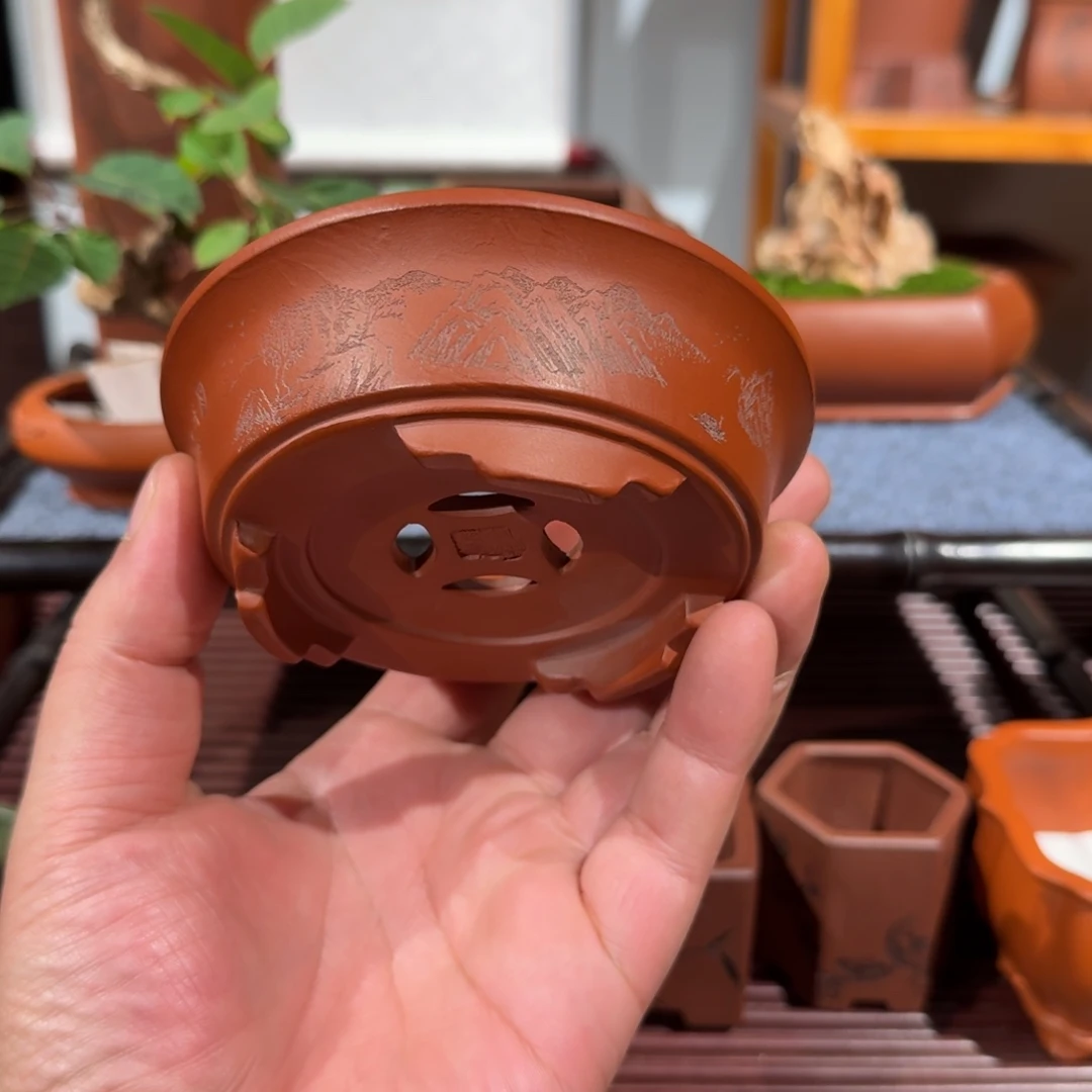 花盆紫砂原矿紫泥