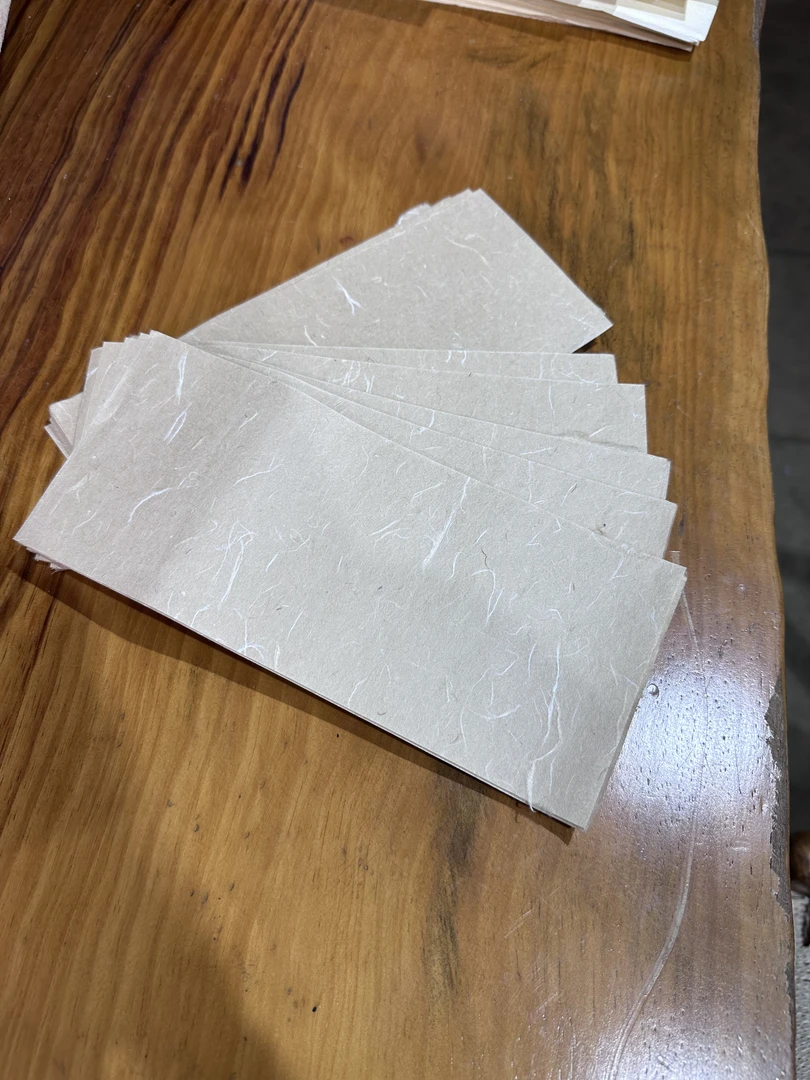 【楮皮】纯手工白素笺6分熟书法国画专用纸