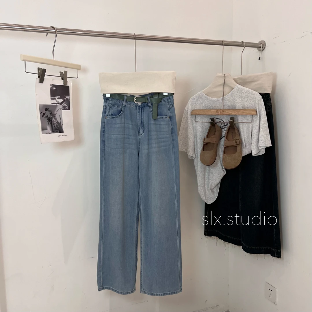 slx@ 8989 天丝牛仔裤