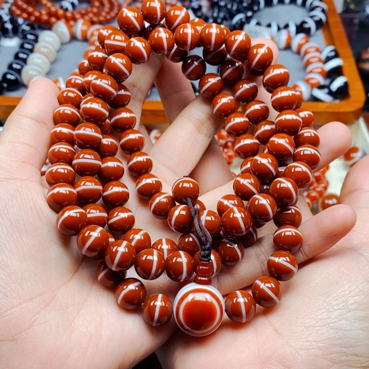 阿****玛瑙/玉髓未镶嵌手串