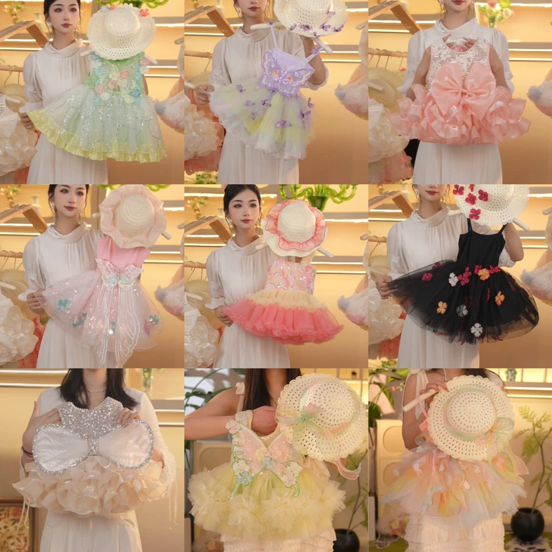 刘总专属【组合链接】女童公主裙薄款纱裙超仙爆款夏季