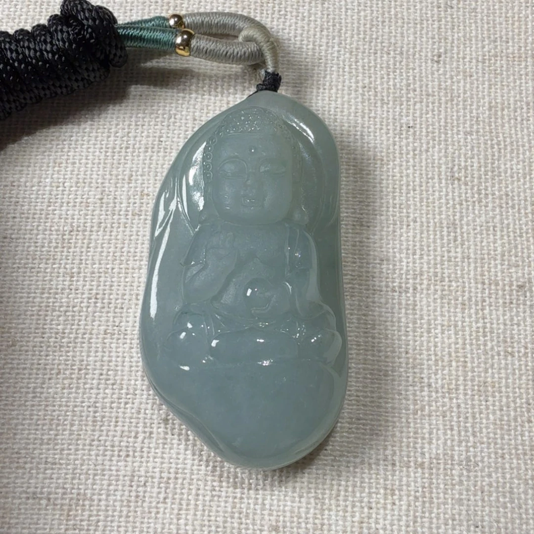 翡翠裸石翡翠福利宝宝佛