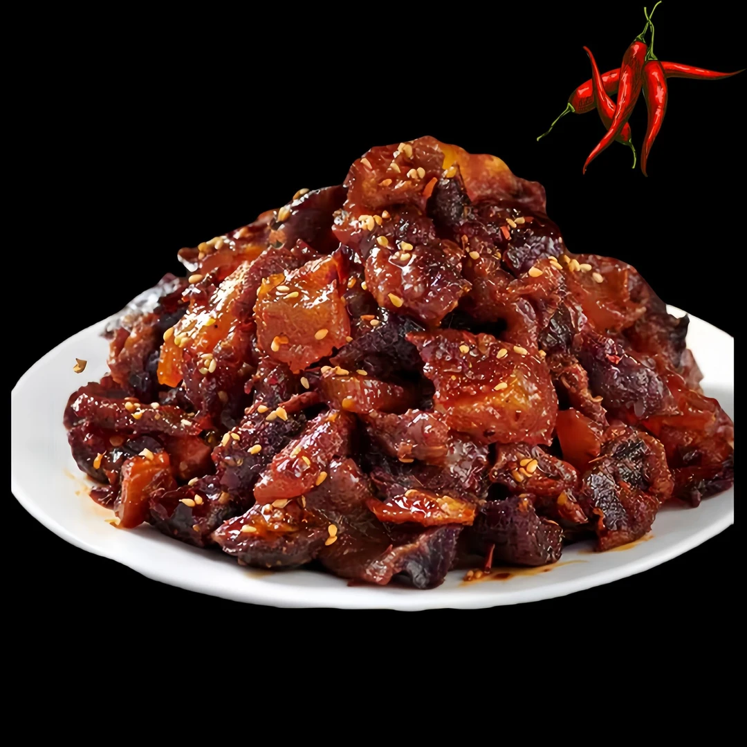 内蒙古特产牛肉筋筋头巴脑真空包装即食牛肉零食