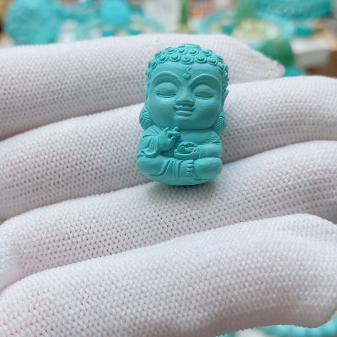 未镶嵌绿松石阿弥陀佛