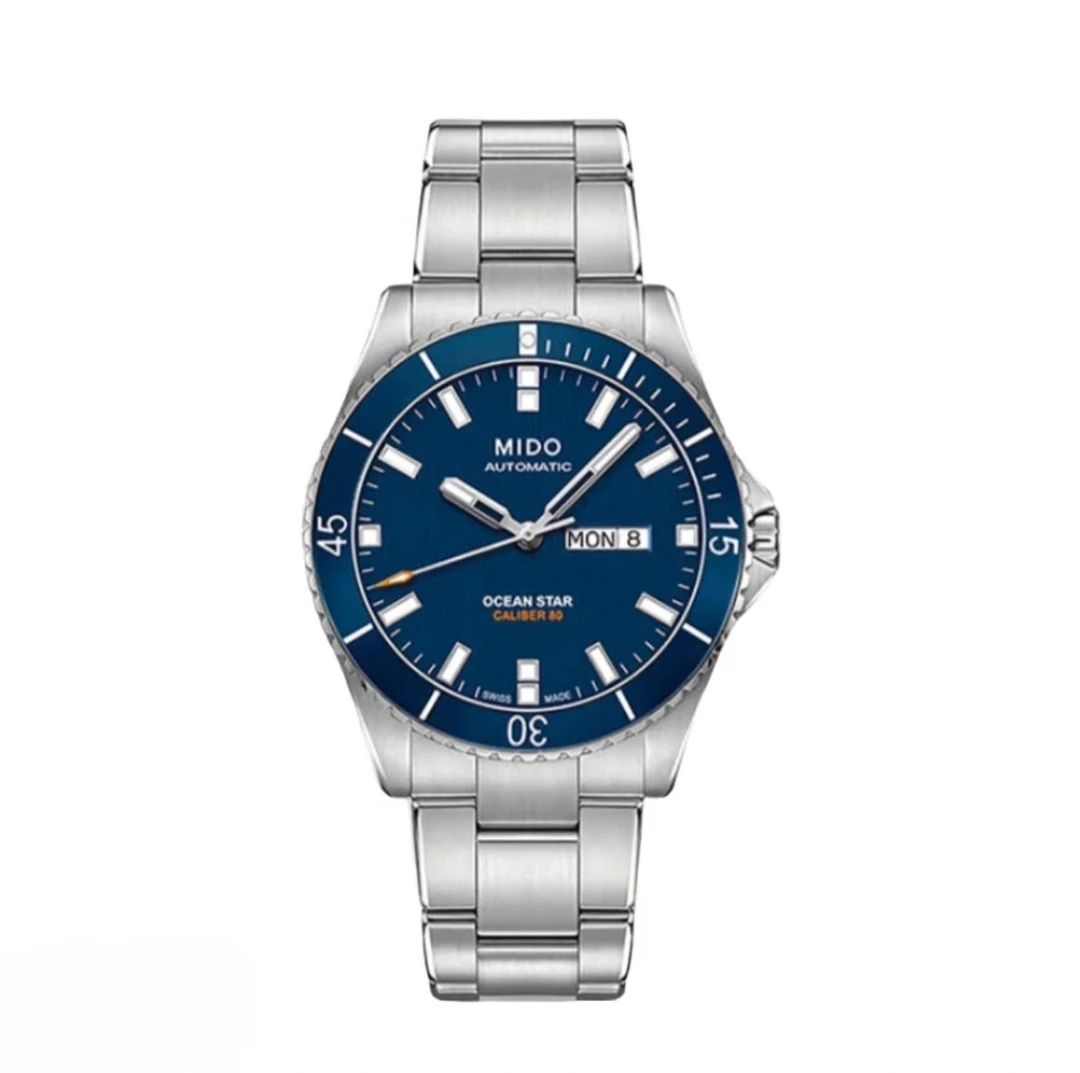 99新 Mido/美度 祥奢专属/单表/领航者/夜光/表径42.5机械/80机芯