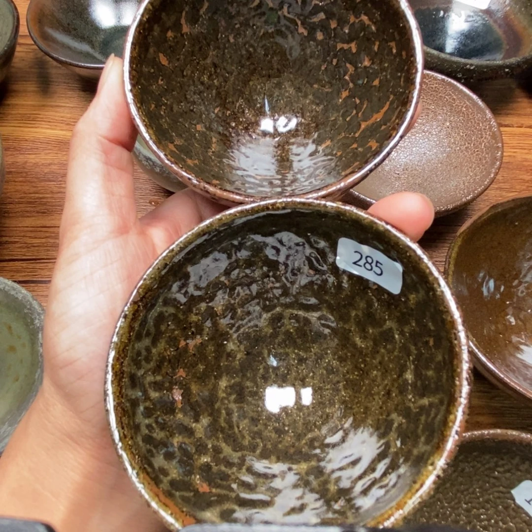 ****柴烧建盏茶盏茶杯287 258