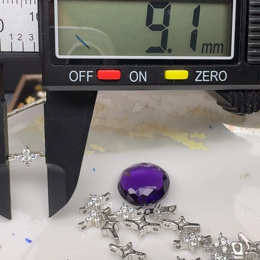 紫晶颈饰银S925镶嵌紫水晶925镶嵌7