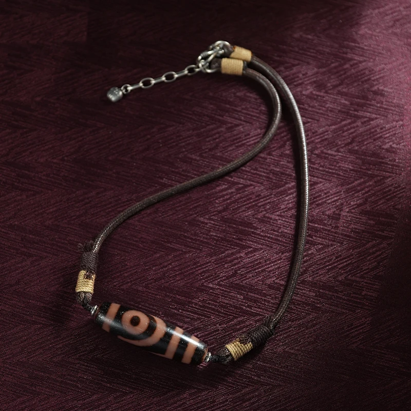 【老掌柜】象雄锁骨链系列/天珠玛瑙/B062401