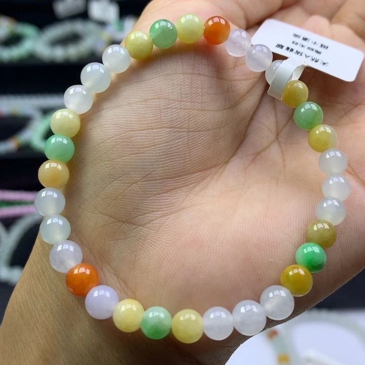 未镶嵌手串翡翠卡