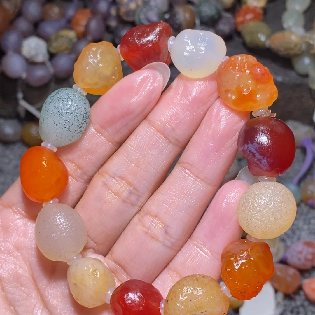 玛瑙/玉髓未镶嵌珠宝半成品