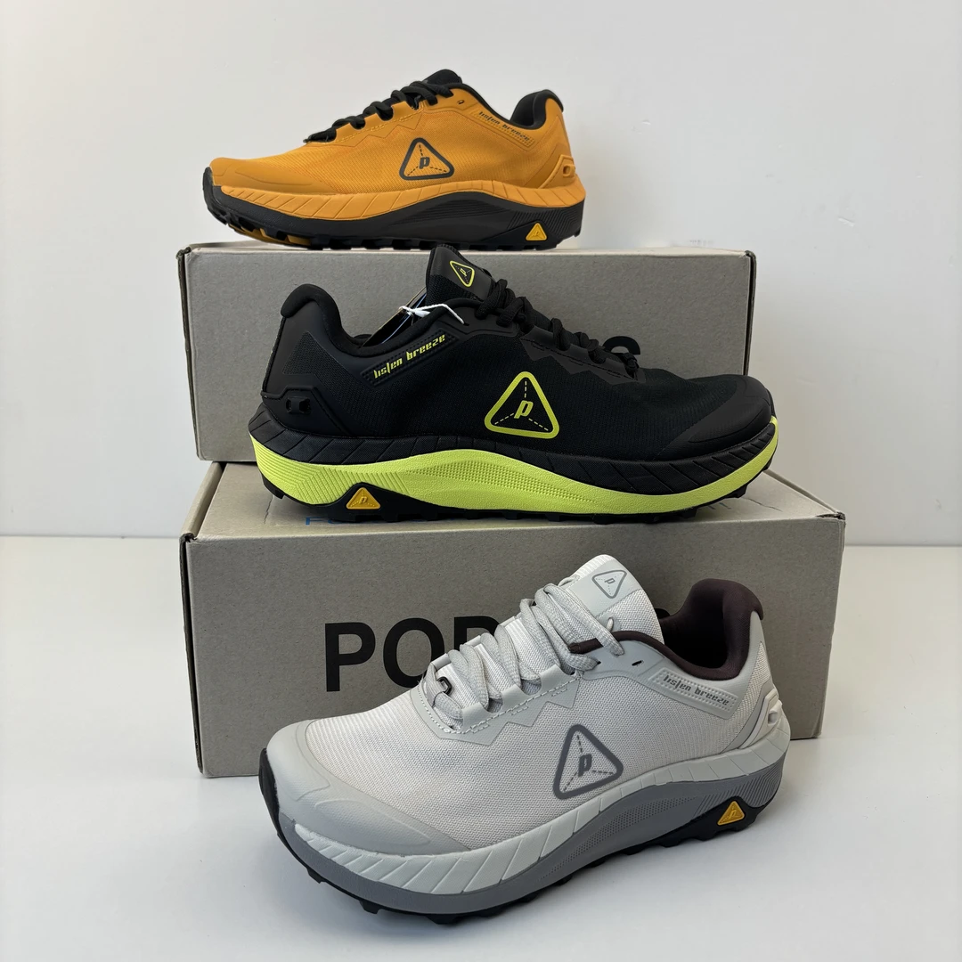 出口欧洲单新款男士宽楦防滑耐磨减震轻便透气全地形户外越野跑鞋