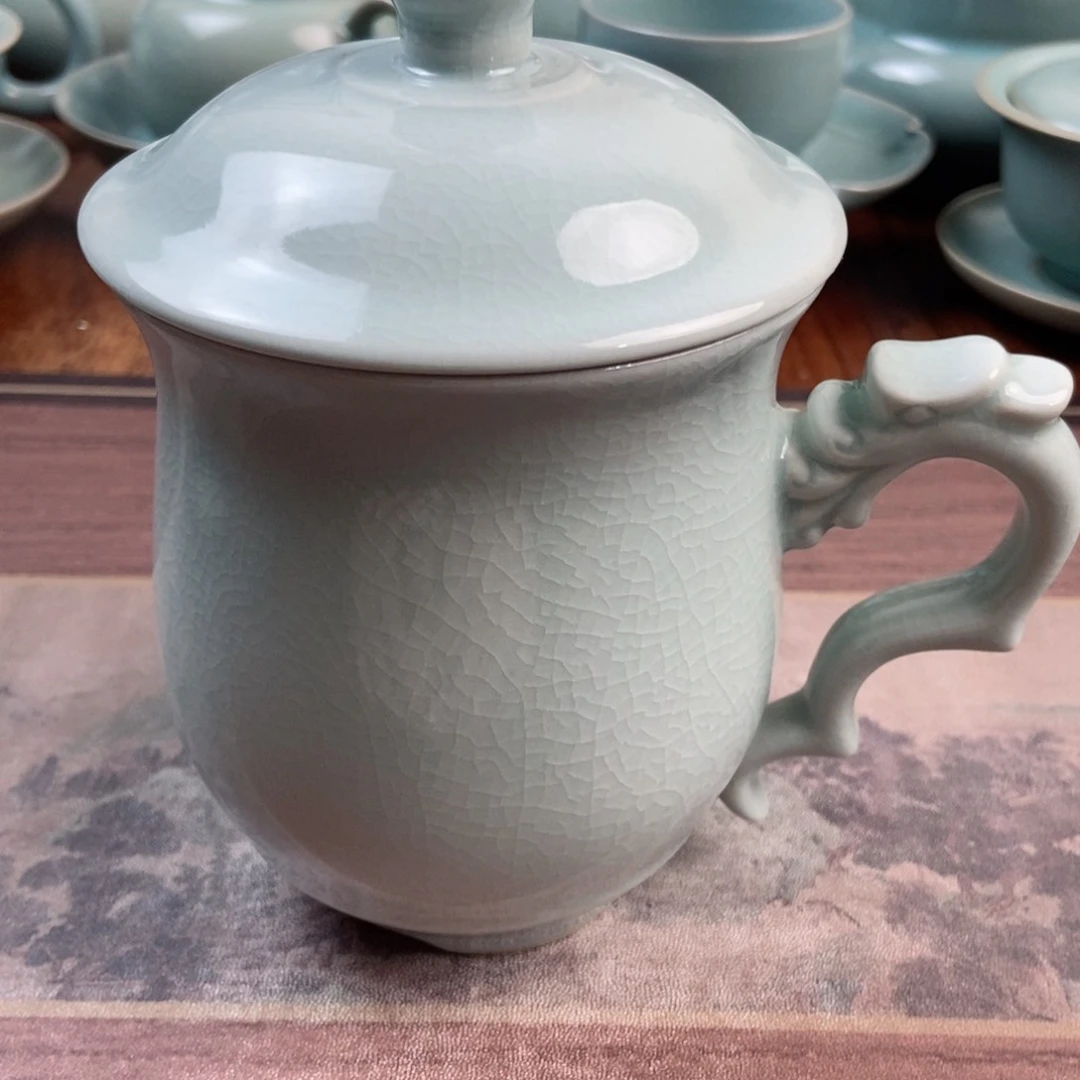 摆件原产地原矿汝瓷～茶器