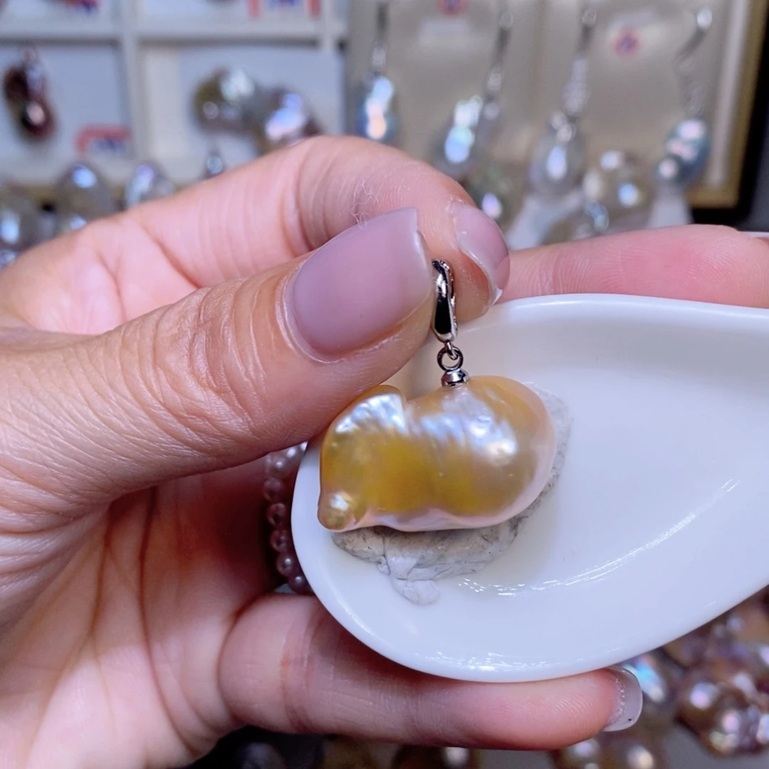 【闪购商品】淡水珍珠吊坠未镶嵌