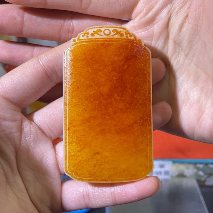 和田玉挂件未镶嵌山****。